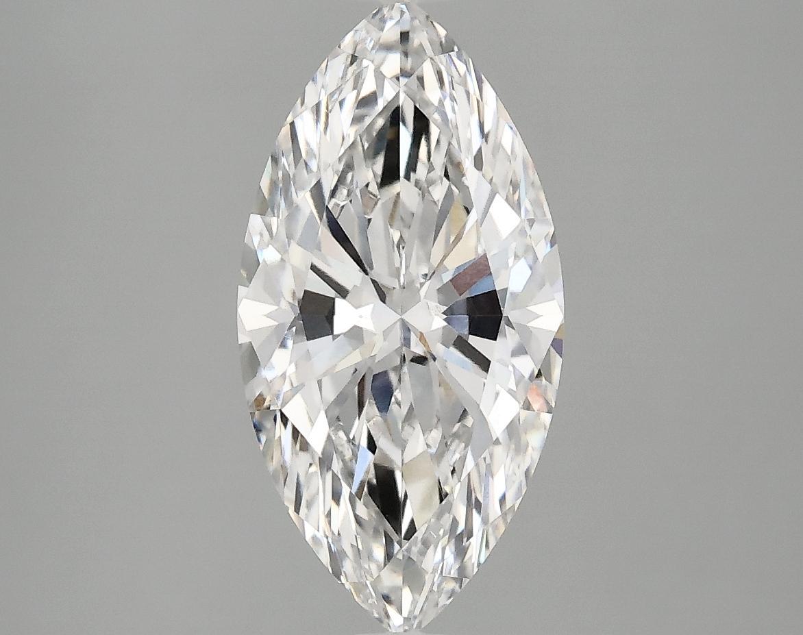 2.52 Carat Marquise Shaped Ideal Cut VVS2 IGI Certified Lab Grown Diamond