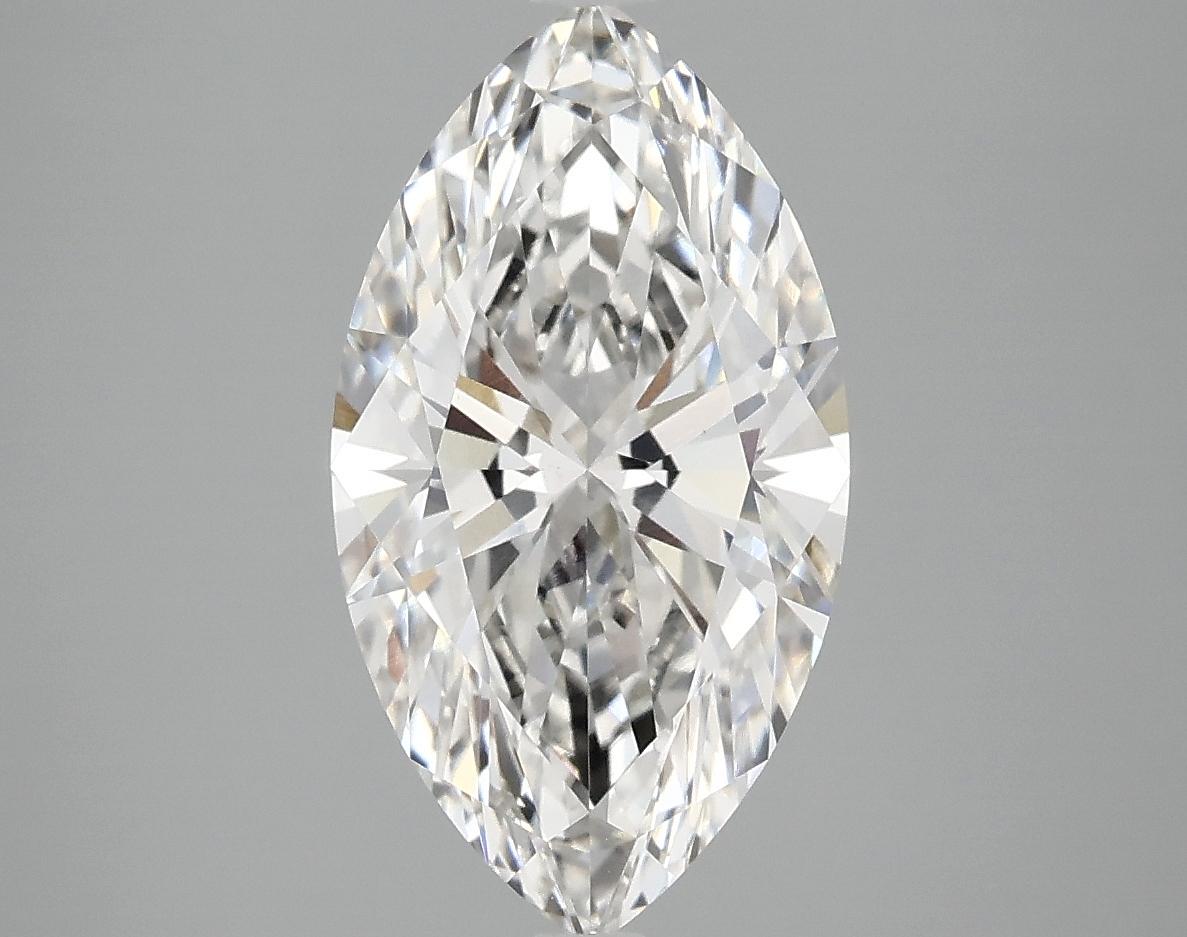 3.03 Carat Marquise Shaped Excellent Cut VVS2 IGI Certified Lab Grown Diamond