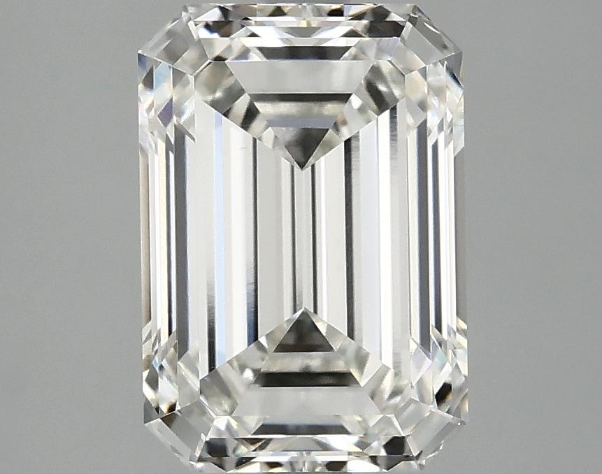 3.13 Carat Emerald Shaped Ideal Cut VVS2 IGI Certified Lab Grown Diamond