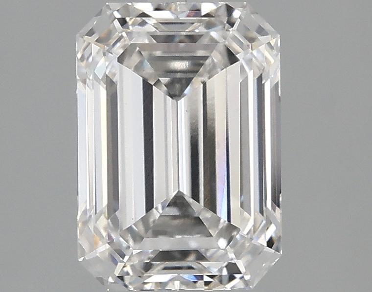 2.1 Carat Emerald Shaped Ideal Cut VS1 IGI Certified Lab Grown Diamond