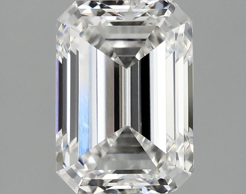 3.14 Carat Emerald Shaped Ideal Cut VVS2 IGI Certified Lab Grown Diamond