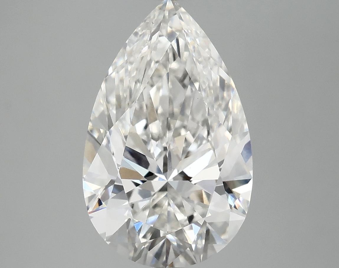 3.76 Carat Pear Shaped Ideal Cut VS1 IGI Certified Lab Grown Diamond