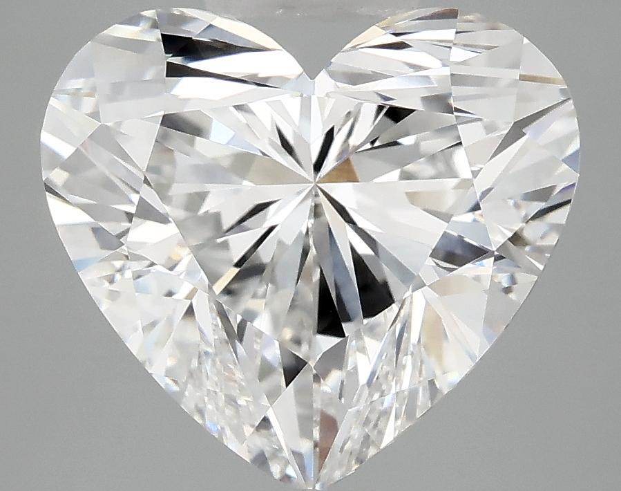 5.03 Carat Heart Shaped Ideal Cut VVS2 IGI Certified Lab Grown Diamond