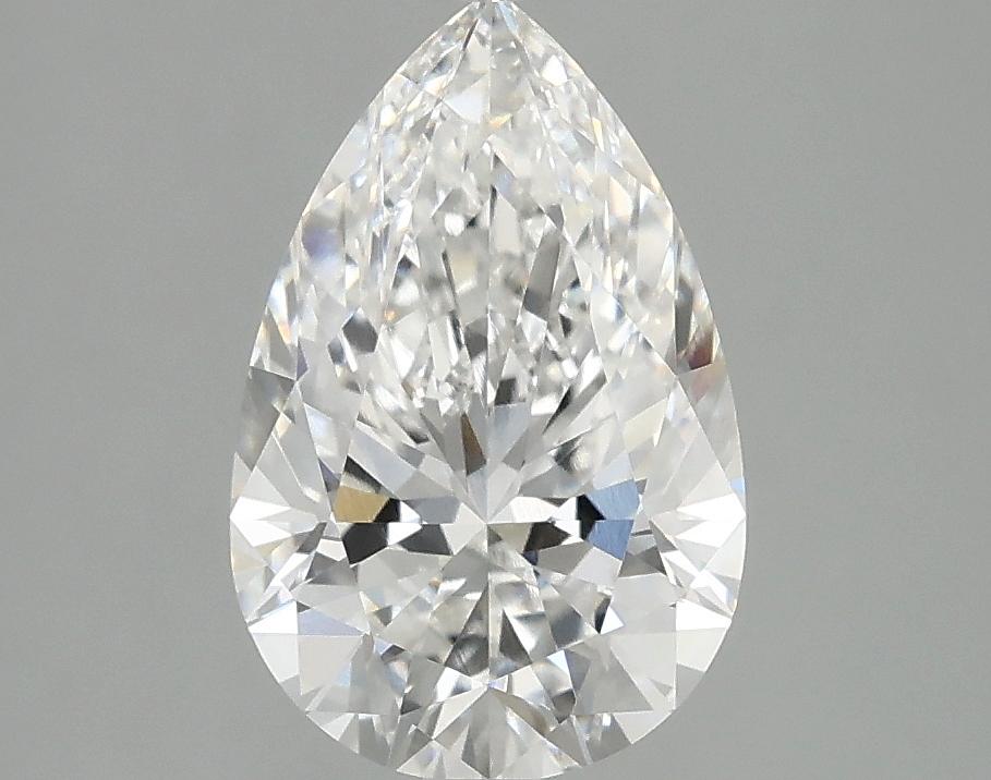 2.05 Carat Pear Shaped Excellent Cut VVS2 IGI Certified Lab Grown Diamond