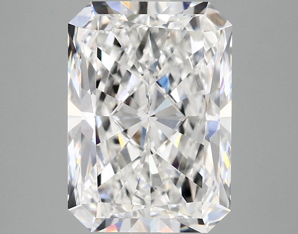 3.88 Carat Radiant Shaped Ideal Cut VVS2 IGI Certified Lab Grown Diamond