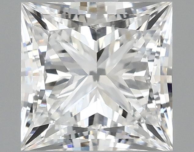 1.51 Carat Princess Shaped Ideal Cut VVS2 IGI Certified Lab Grown Diamond