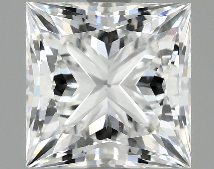 2.09 Carat Princess Shaped Ideal Cut VVS2 IGI Certified Lab Grown Diamond