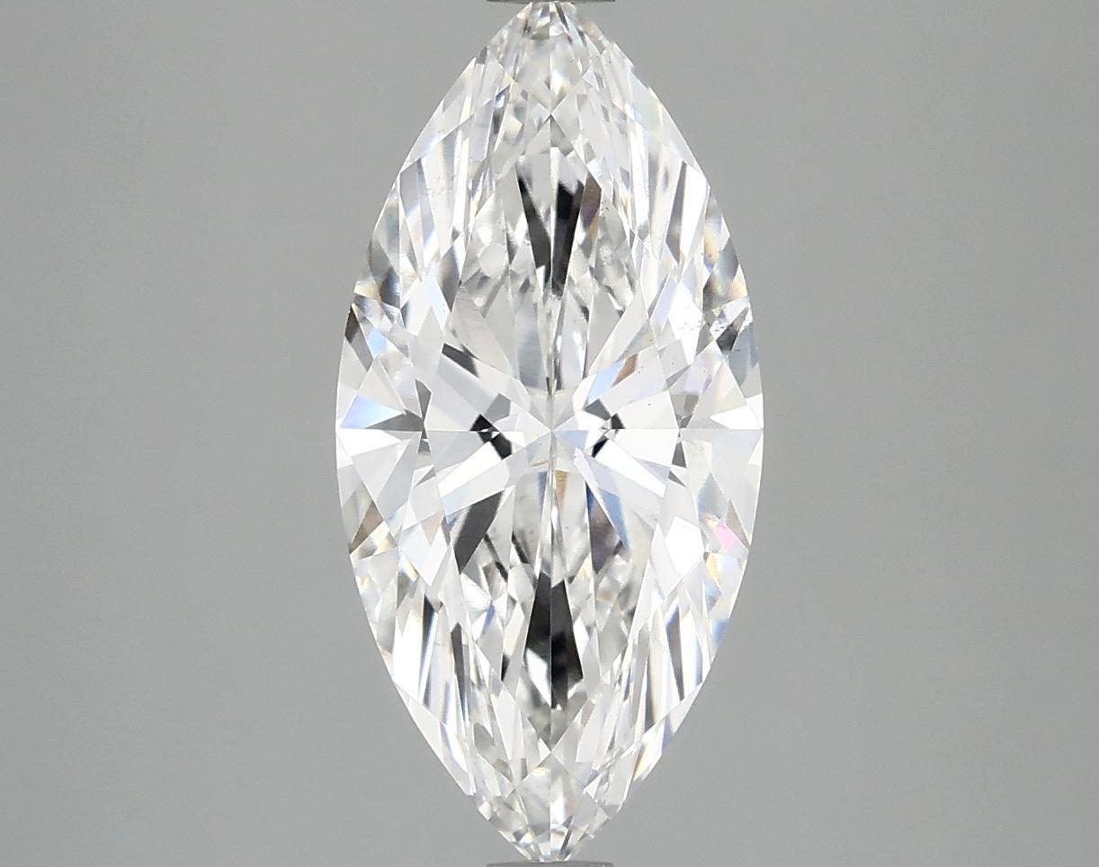 2.59 Carat Marquise Shaped Excellent Cut VS2 IGI Certified Lab Grown Diamond