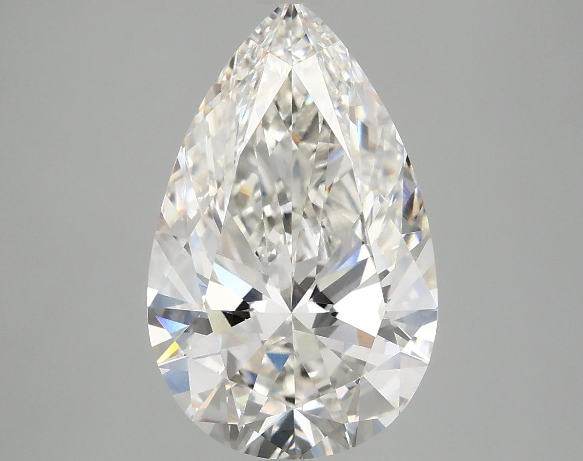 4.0 Carat Pear Shaped Ideal Cut VVS2 IGI Certified Lab Grown Diamond
