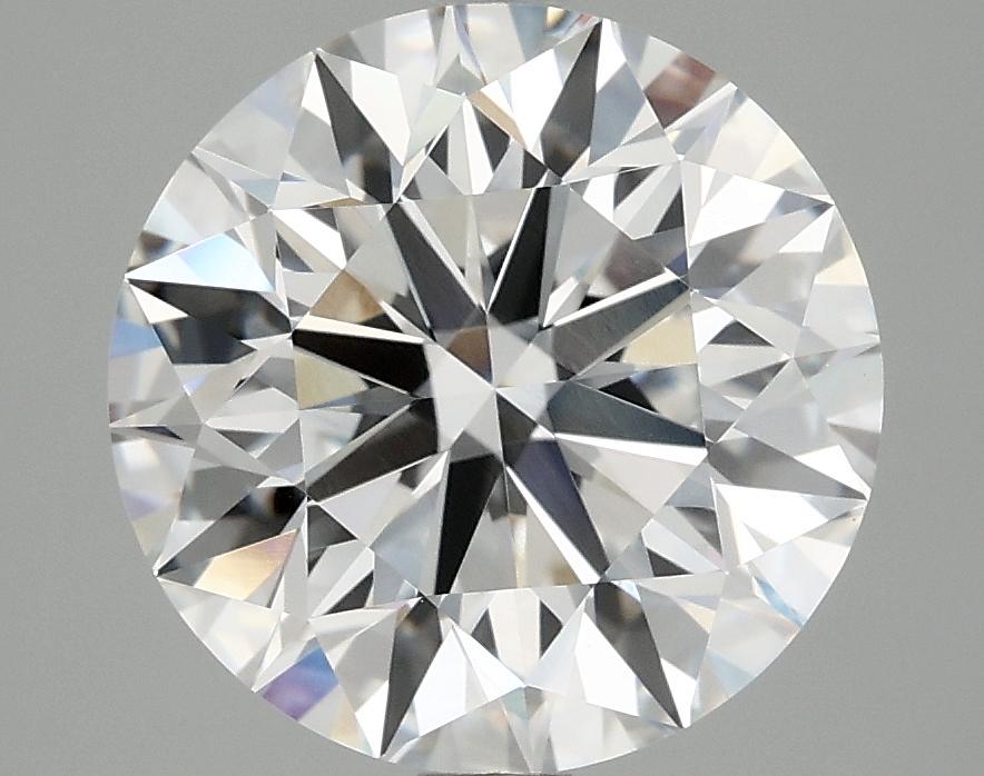 4.08 Carat Round Shaped Excellent Cut VVS2 IGI Certified Lab Grown Diamond