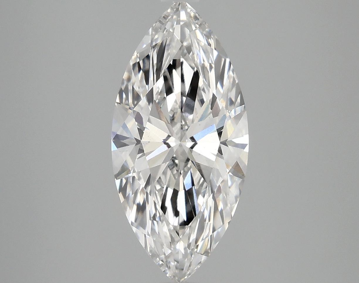 2.51 Carat Marquise Shaped Excellent Cut VS2 IGI Certified Lab Grown Diamond