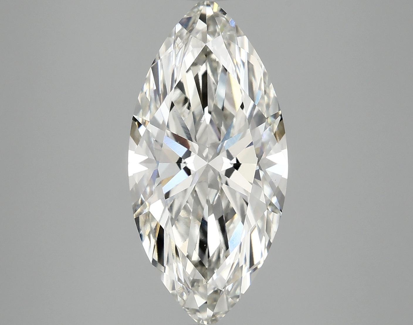 3.5 Carat Marquise Shaped Excellent Cut VS1 IGI Certified Lab Grown Diamond
