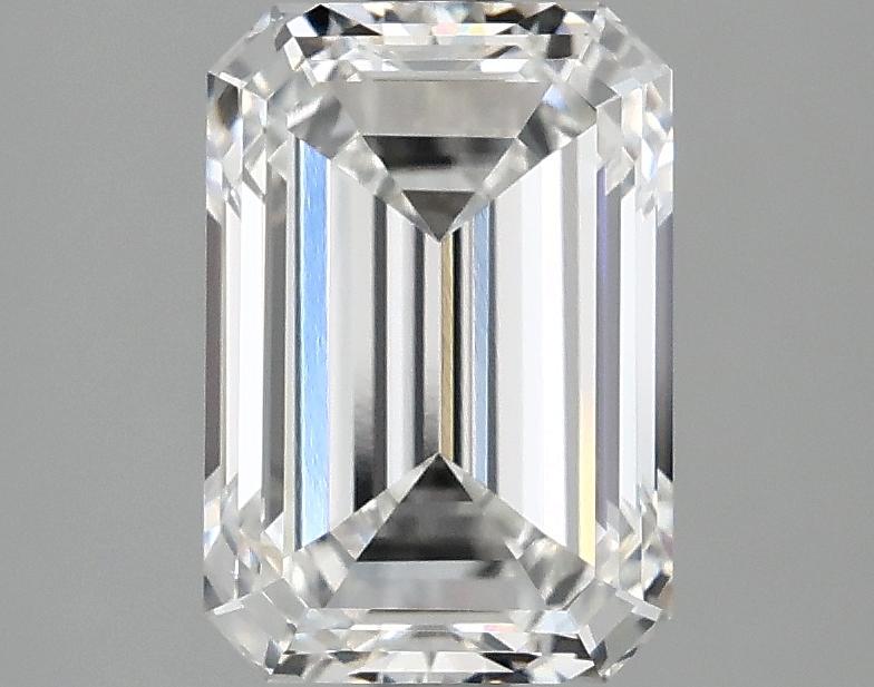 2.52 Carat Emerald Shaped Ideal Cut VS1 IGI Certified Lab Grown Diamond