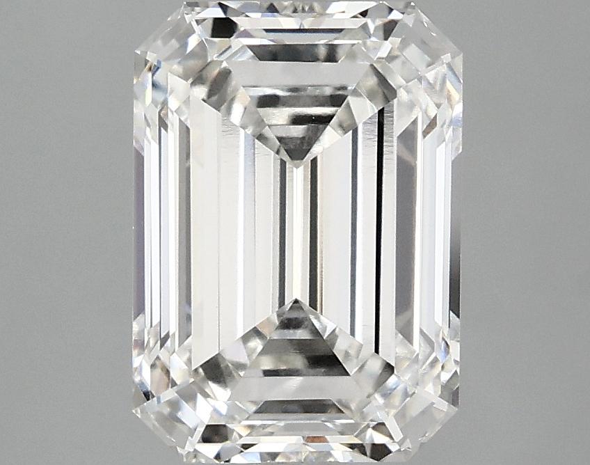 3.1 Carat Emerald Shaped Ideal Cut VVS2 IGI Certified Lab Grown Diamond