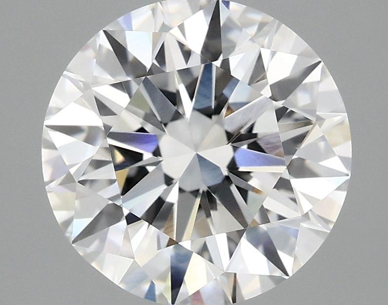 3.08 Carat Round Shaped Excellent Cut VS1 IGI Certified Lab Grown Diamond
