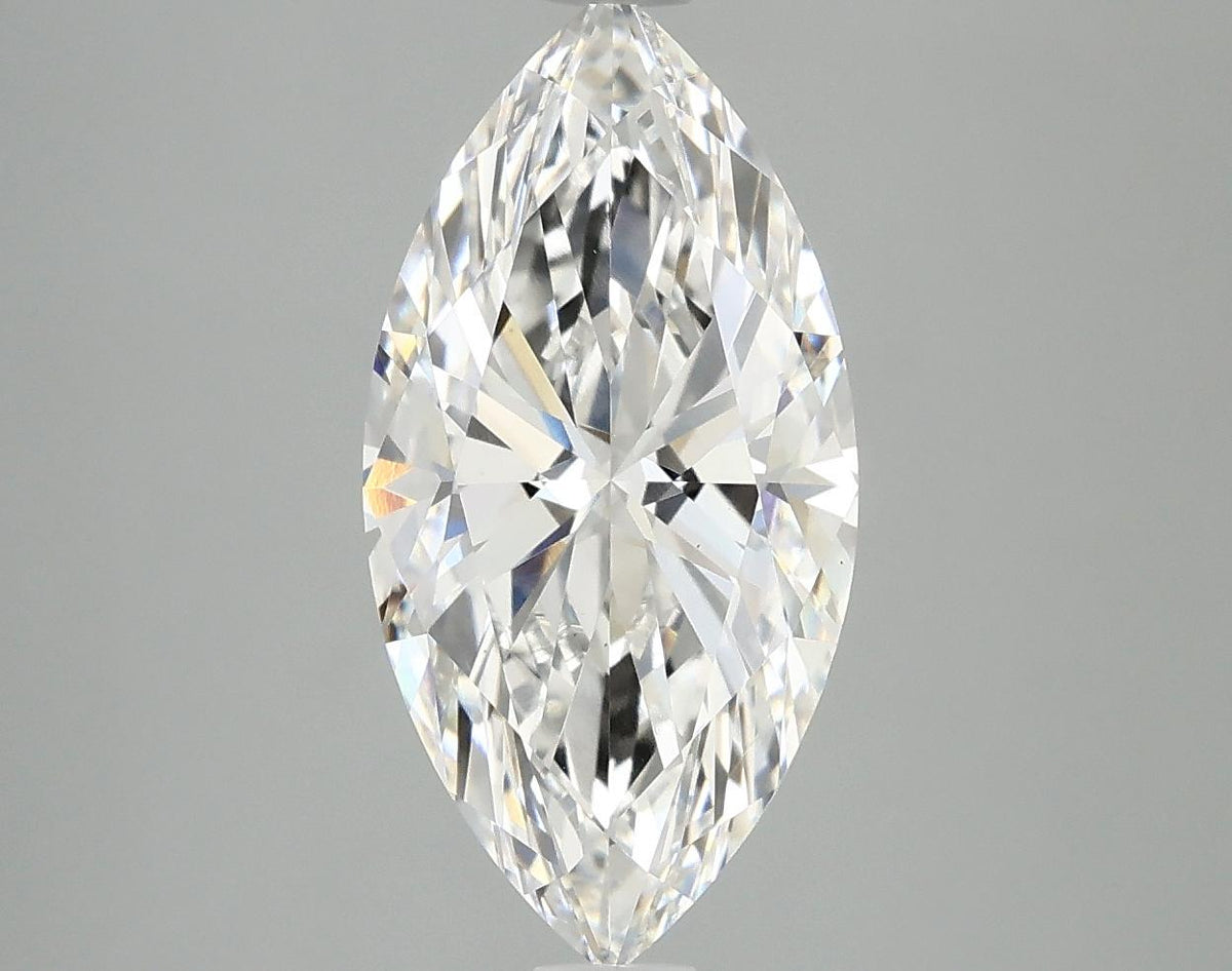 3.01 Carat Marquise Shaped Ideal Cut VS2 IGI Certified Lab Grown Diamond