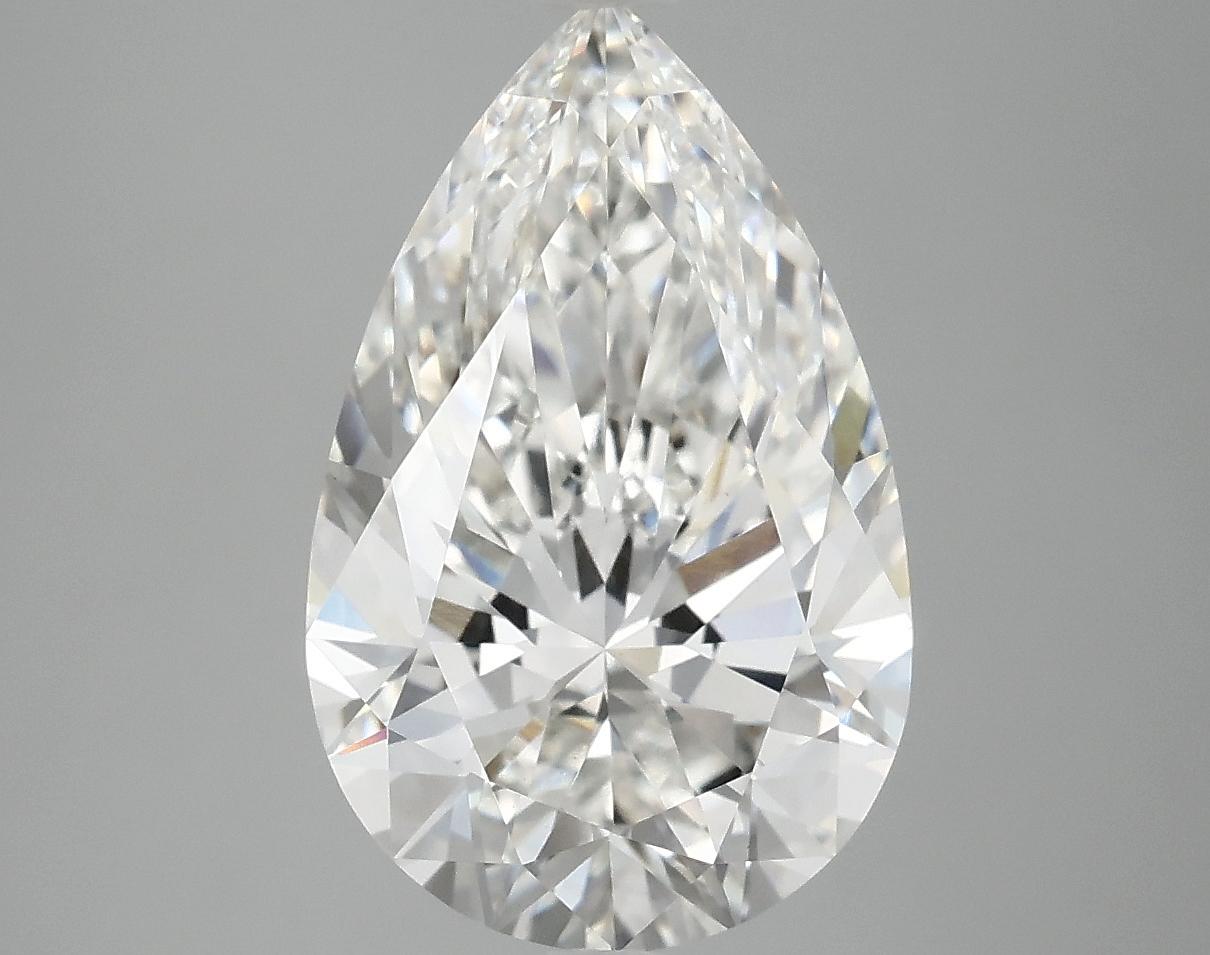 4.1 Carat Pear Shaped Ideal Cut VS1 IGI Certified Lab Grown Diamond
