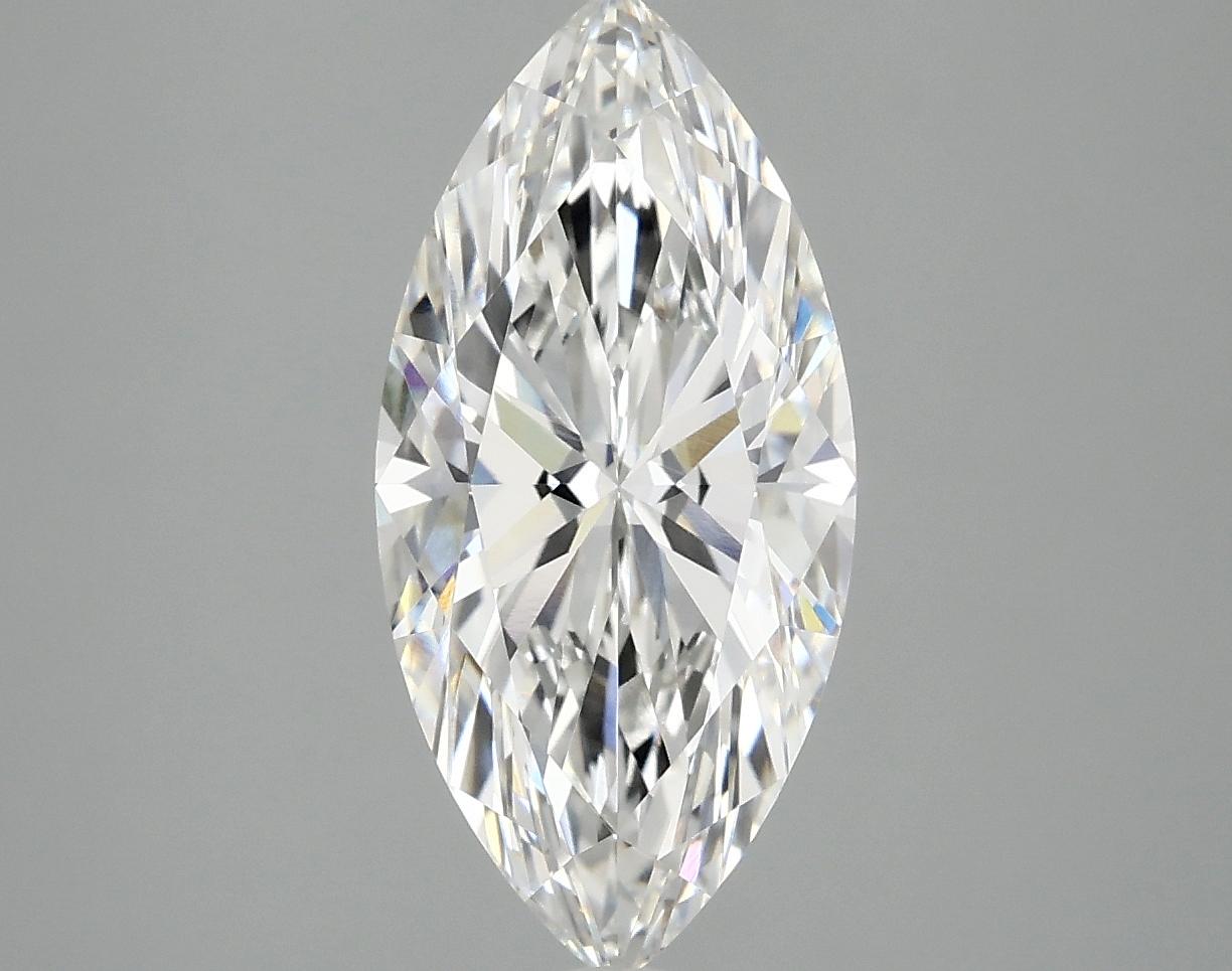 2.48 Carat Marquise Shaped Excellent Cut VVS2 IGI Certified Lab Grown Diamond