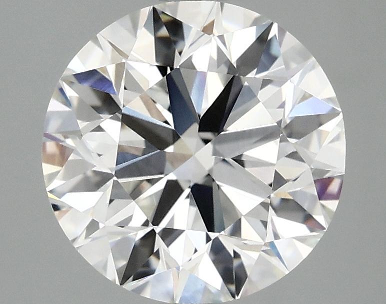 3.01 Carat Round Shaped Excellent Cut VVS2 IGI Certified Lab Grown Diamond