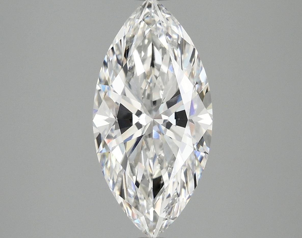 2.42 Carat Marquise Shaped Ideal Cut VVS2 IGI Certified Lab Grown Diamond