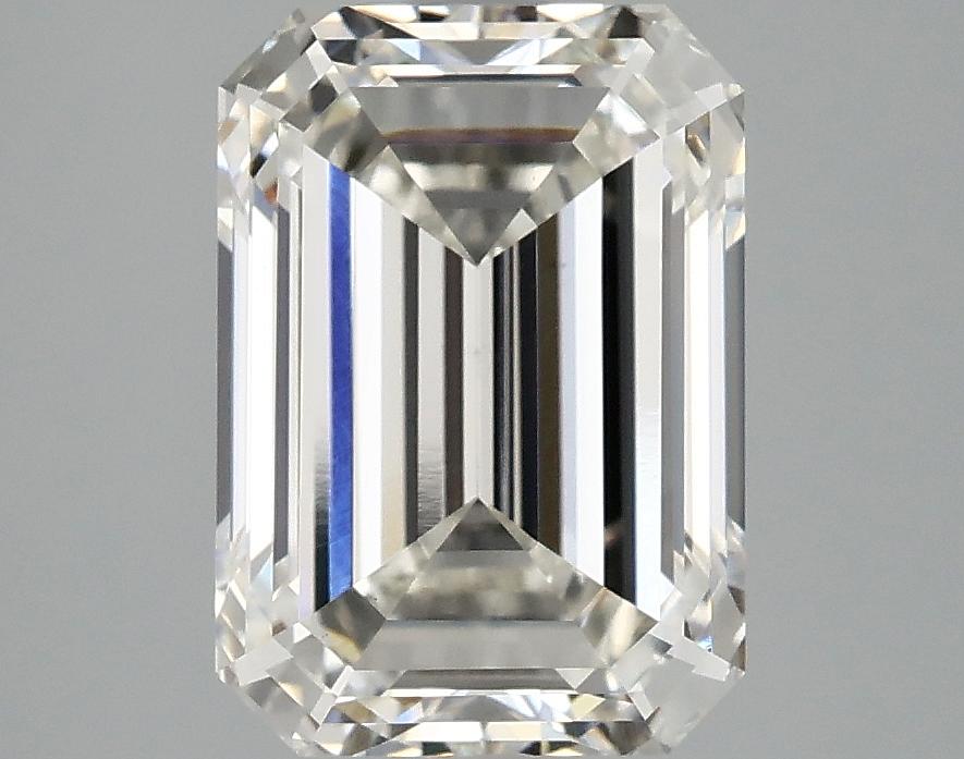 3.51 Carat Emerald Shaped Ideal Cut VVS2 IGI Certified Lab Grown Diamond