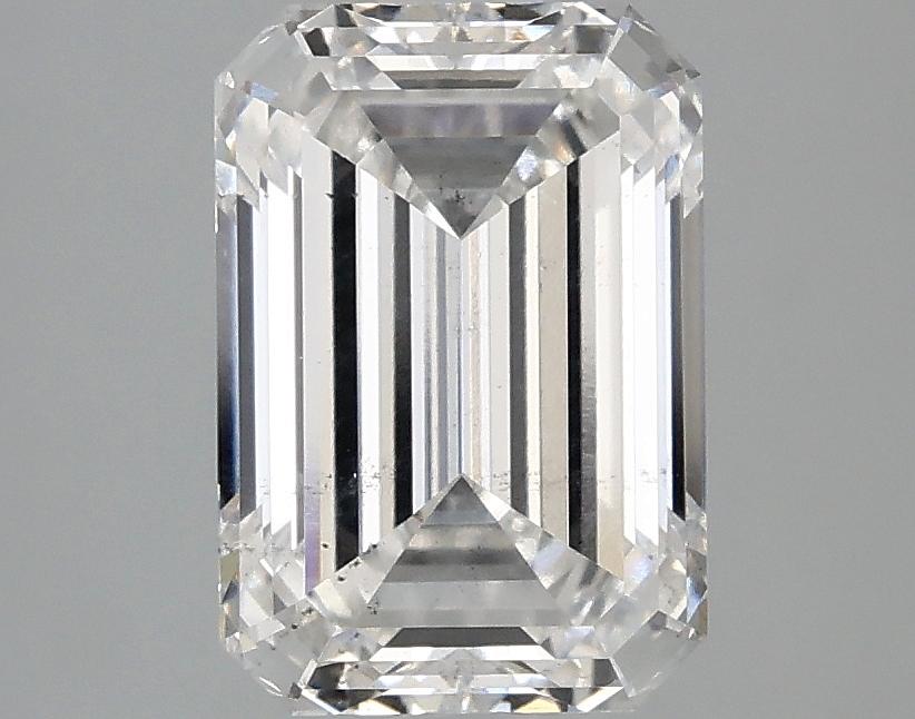 2.56 Carat Emerald Shaped Ideal Cut VS2 IGI Certified Lab Grown Diamond