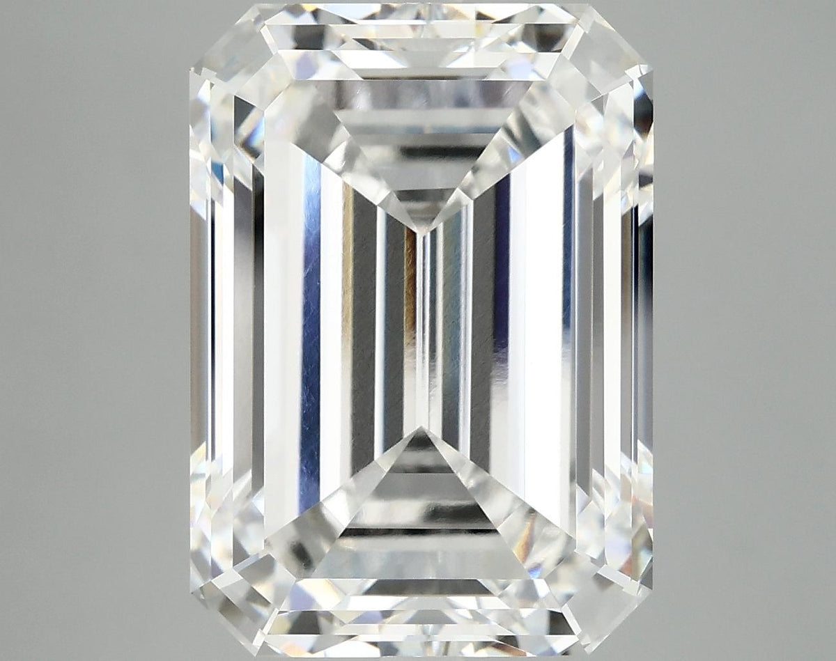 12.15 Carat Emerald Shaped Ideal Cut VVS2 IGI Certified Lab Grown Diamond