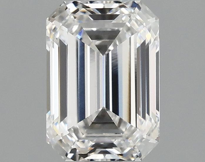 1.43 Carat Emerald Shaped Ideal Cut VVS2 IGI Certified Lab Grown Diamond