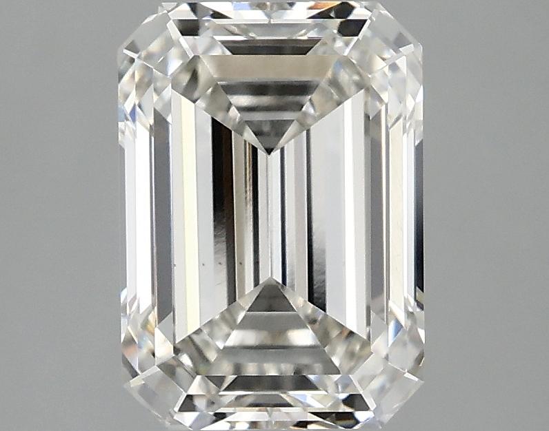 2.56 Carat Emerald Shaped Ideal Cut VS1 IGI Certified Lab Grown Diamond