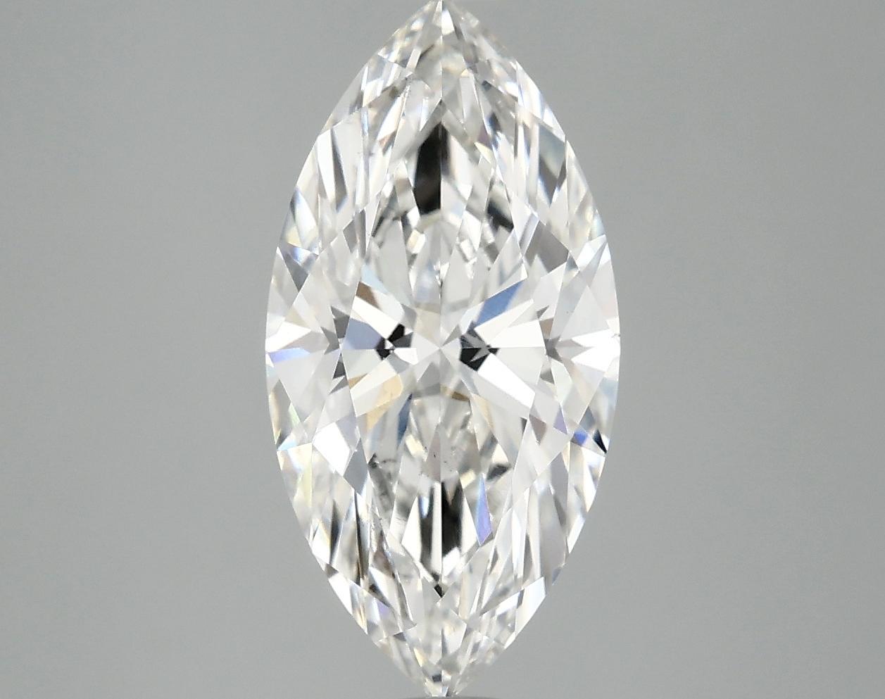 3.08 Carat Marquise Shaped Ideal Cut VS2 IGI Certified Lab Grown Diamond