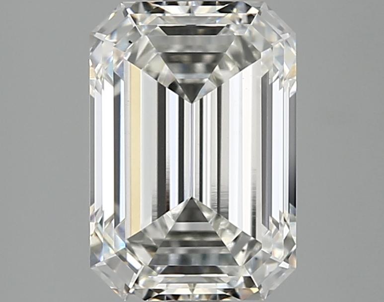 3.09 Carat Emerald Shaped Ideal Cut VS1 IGI Certified Lab Grown Diamond