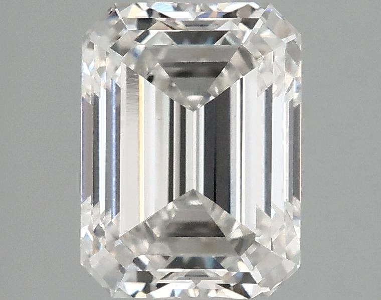2.06 Carat Emerald Shaped Excellent Cut VVS2 IGI Certified Lab Grown Diamond