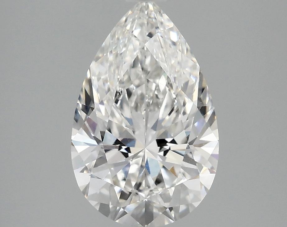 2.06 Carat Pear Shaped Ideal Cut VVS2 IGI Certified Lab Grown Diamond
