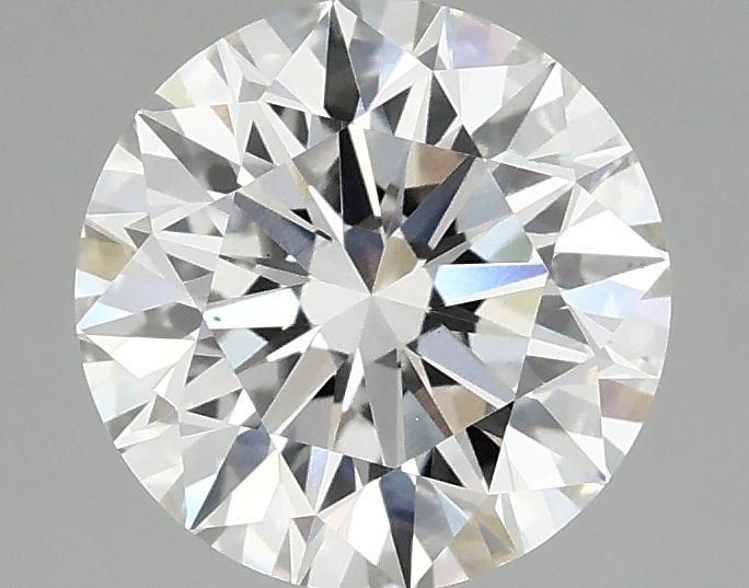 2.07 Carat Round Shaped Ideal Cut VS2 IGI Certified Lab Grown Diamond