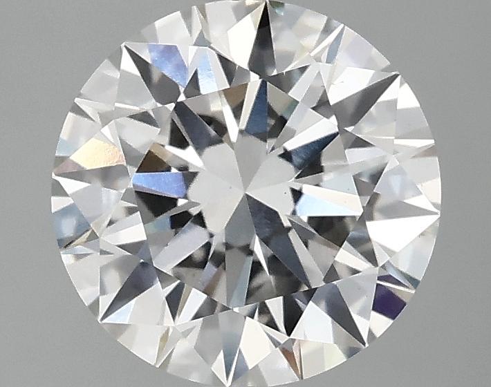 2.07 Carat Round Shaped Ideal Cut VS1 IGI Certified Lab Grown Diamond