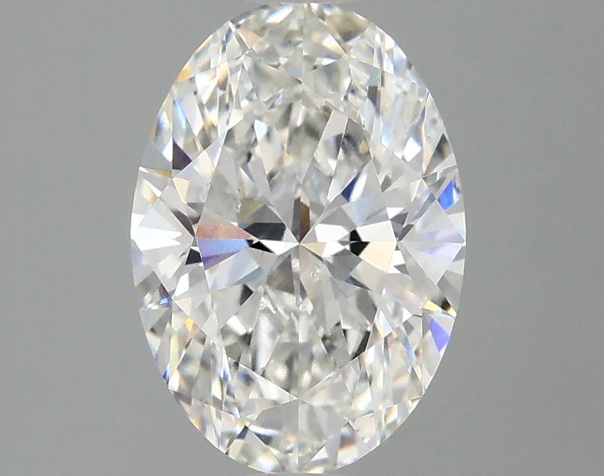 2.02 Carat Oval Shaped Ideal Cut SI1 IGI Certified Lab Grown Diamond