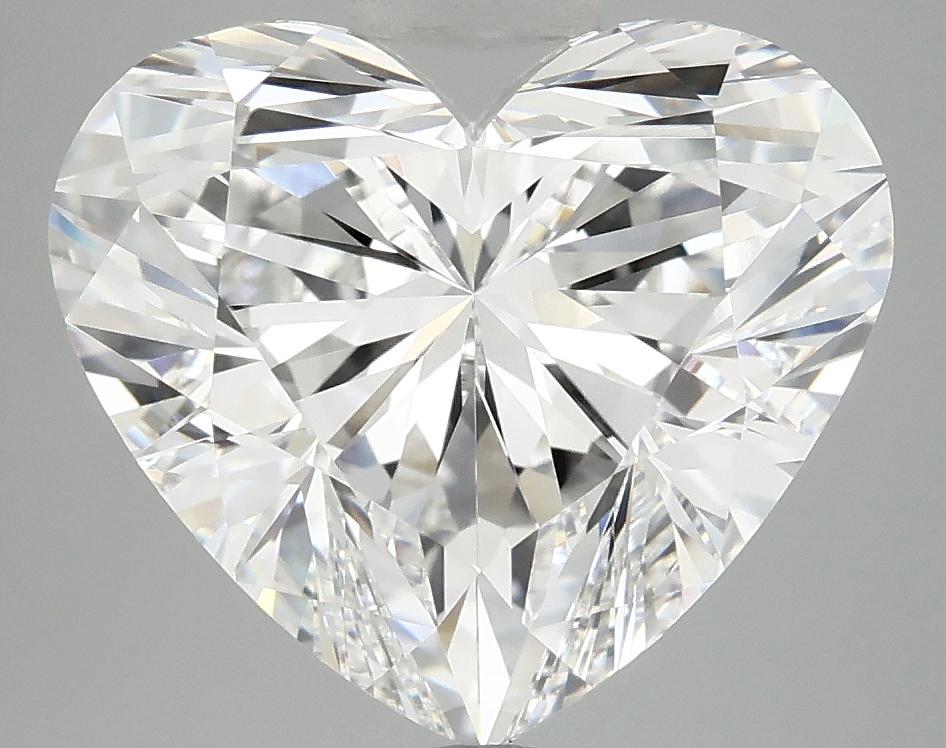 5.97 Carat Heart Shaped Ideal Cut VVS2 IGI Certified Lab Grown Diamond