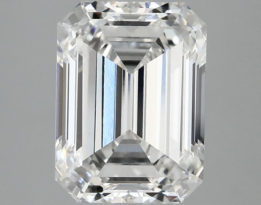 3.19 Carat Emerald Shaped Excellent Cut VVS2 IGI Certified Lab Grown Diamond