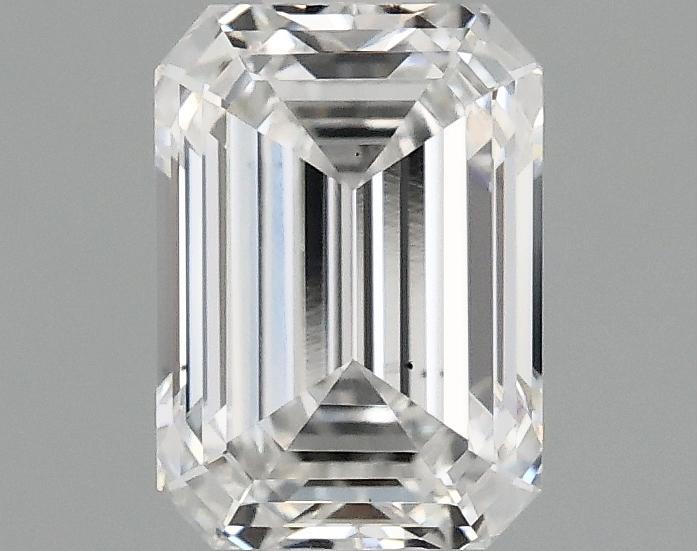 1.08 Carat Emerald Shaped Ideal Cut VS2 IGI Certified Lab Grown Diamond