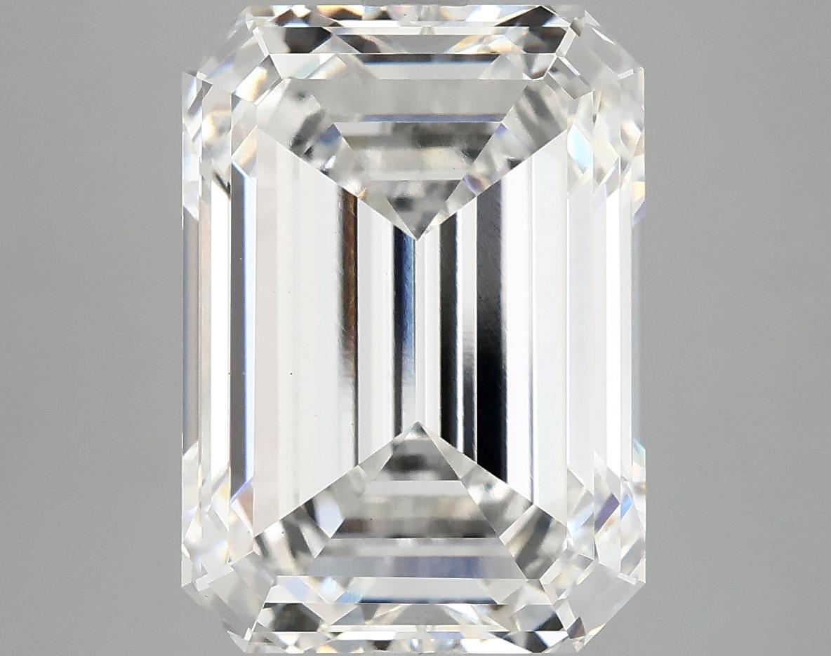 7.61 Carat Emerald Shaped Ideal Cut VS1 IGI Certified Lab Grown Diamond