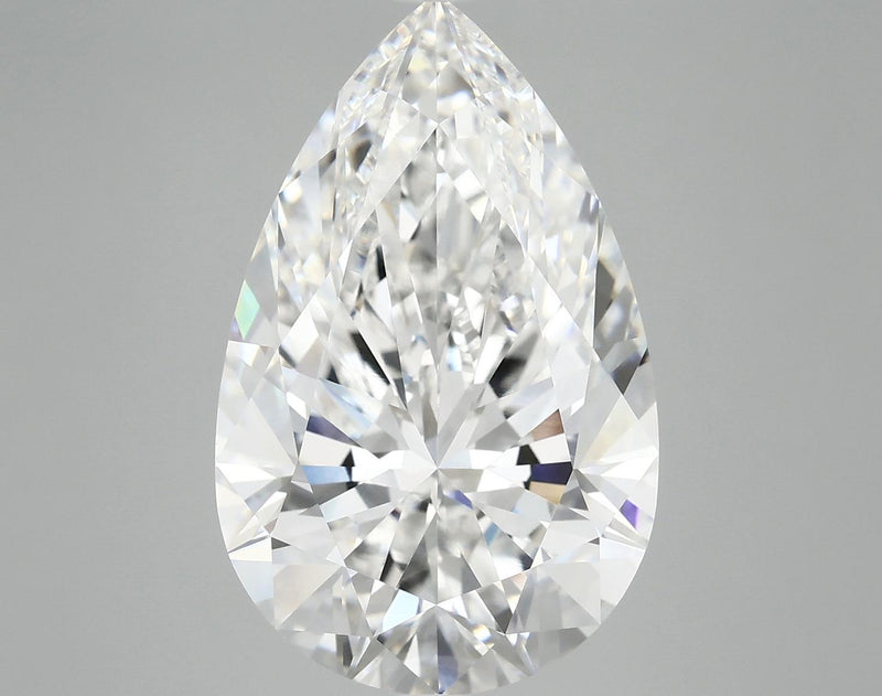 7.12 Carat Pear Shaped Ideal Cut VVS2 IGI Certified Lab Grown Diamond