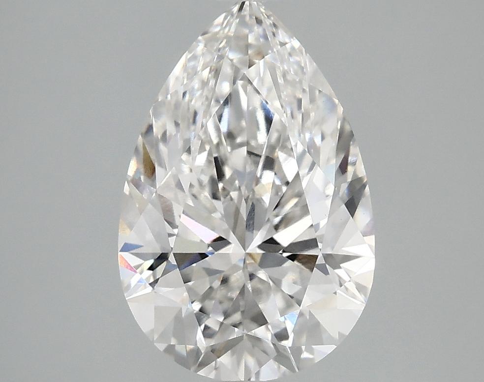 2.58 Carat Pear Shaped Excellent Cut VVS2 IGI Certified Lab Grown Diamond