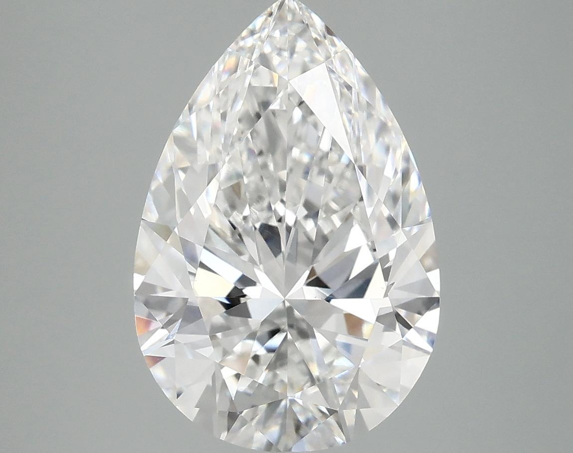 4.06 Carat Pear Shaped Excellent Cut VS1 IGI Certified Lab Grown Diamond