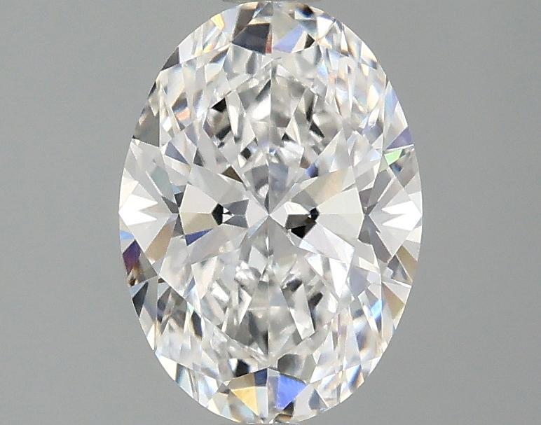 1.5 Carat Oval Shaped Ideal Cut VVS2 IGI Certified Lab Grown Diamond