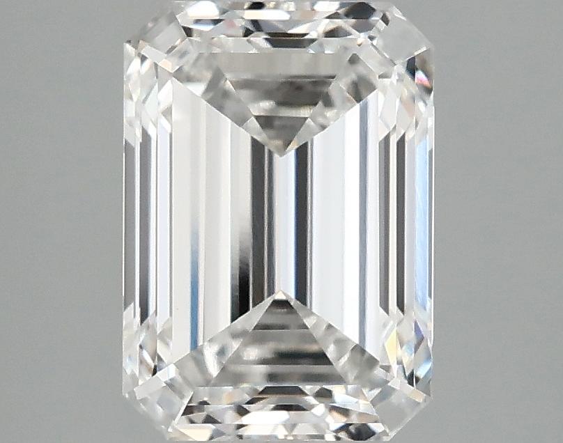 2.52 Carat Emerald Shaped Ideal Cut VVS2 IGI Certified Lab Grown Diamond