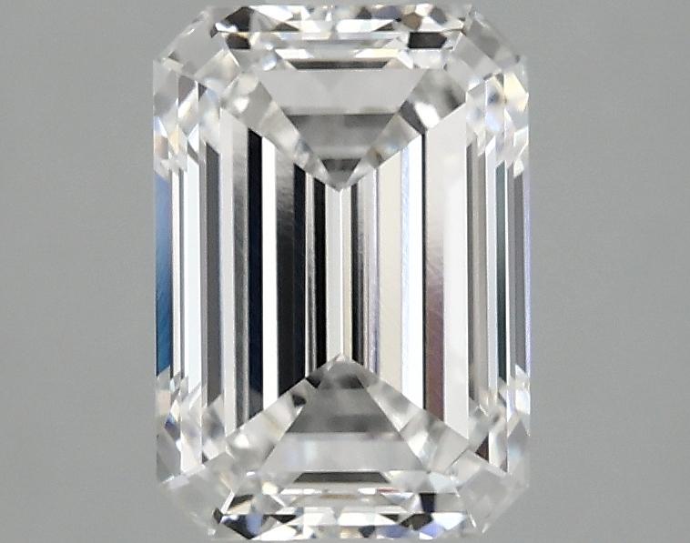 2.09 Carat Emerald Shaped Ideal Cut VVS2 IGI Certified Lab Grown Diamond