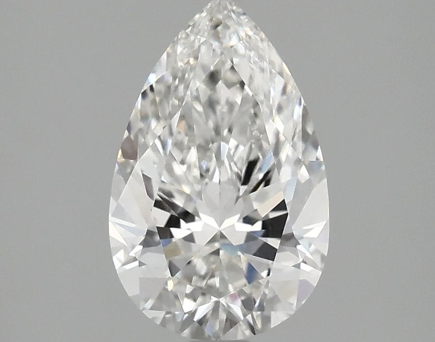 1.54 Carat Pear Shaped Ideal Cut VVS2 IGI Certified Lab Grown Diamond