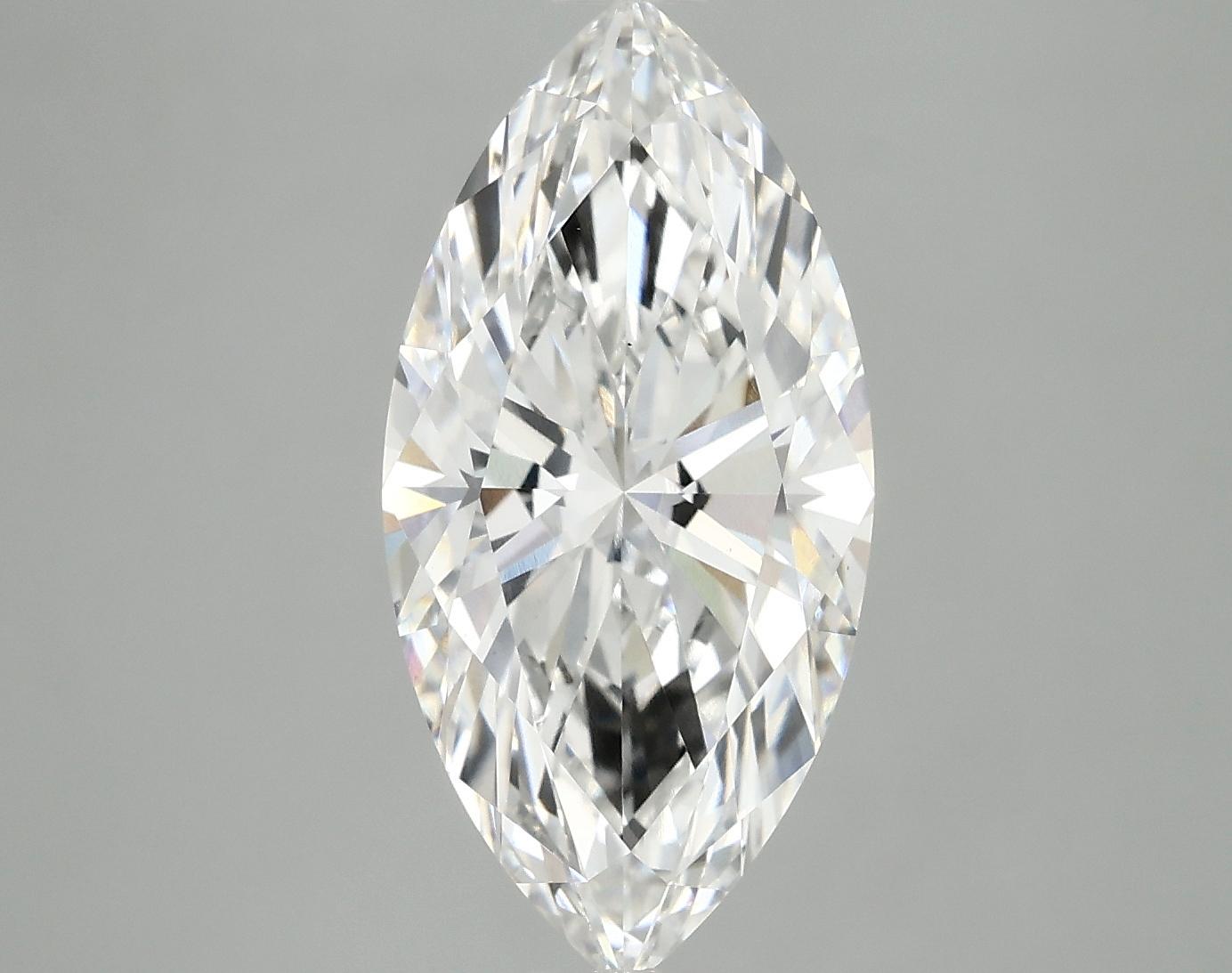 3.54 Carat Marquise Shaped Ideal Cut VS1 IGI Certified Lab Grown Diamond