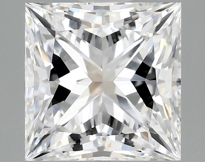 1.96 Carat Princess Shaped Ideal Cut VVS2 IGI Certified Lab Grown Diamond