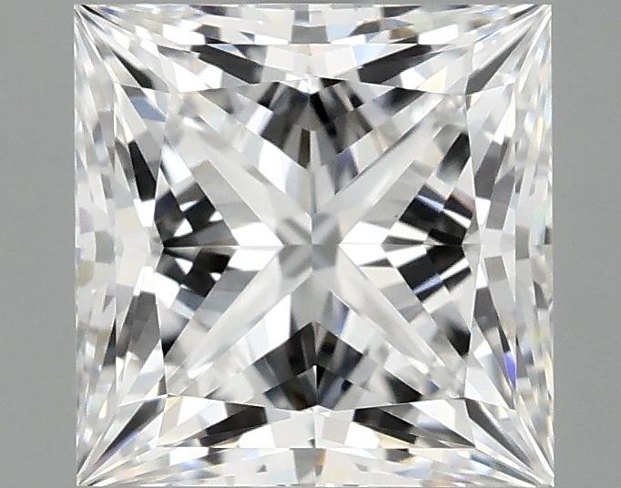 1.88 Carat Princess Shaped Ideal Cut VVS2 IGI Certified Lab Grown Diamond